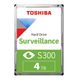 Toshiba S300 4TB 5400Rpm 256MB - HDWT840UZSVA — görsel 1