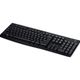Logitech K270 Kablosuz Klavye Siyah 920-003761 — görsel 2