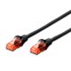 Digitus Patch Kablo Cat6 Siyah (5m) — görsel 1