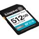 Kingston 512GB SDXC Gen4 200MB/s SDG4/512GB — görsel 2