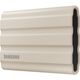 Samsung T7 1TB Usb 3.2 Gen 2 Type-C Bej Shield — görsel 2
