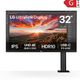 LG 31.5'' 32UN880K-B 4K Ergonomik Stand IPS — görsel 1