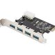 Digitus PCI Express Kart (4x USB3.0 Port) — görsel 3