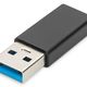 Digitus USB Erkek to Type-C Dişi Çevirici — görsel 1