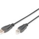 Digitus Yazıcı Kablosu Siyah USB2.0 Zırhlı (1.8m) — görsel 1